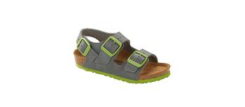 Milano Birkenstock Birko-flor Narrow Detske Zelene | SK 431BEX